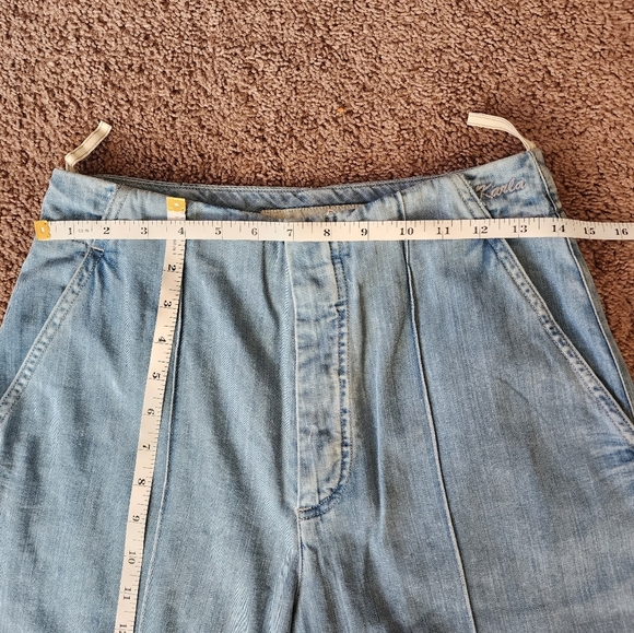 Goldsign Karla Wide-Leg Denim Size - 27 - Picture 12 of 13
